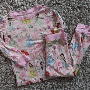 Little Sleepies Princess Original Print 18-24m EUC